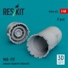 RESKIT RSU48-0433 MiG-17F exhaust nozzle for Ammo kit (3D Printed) 1/48